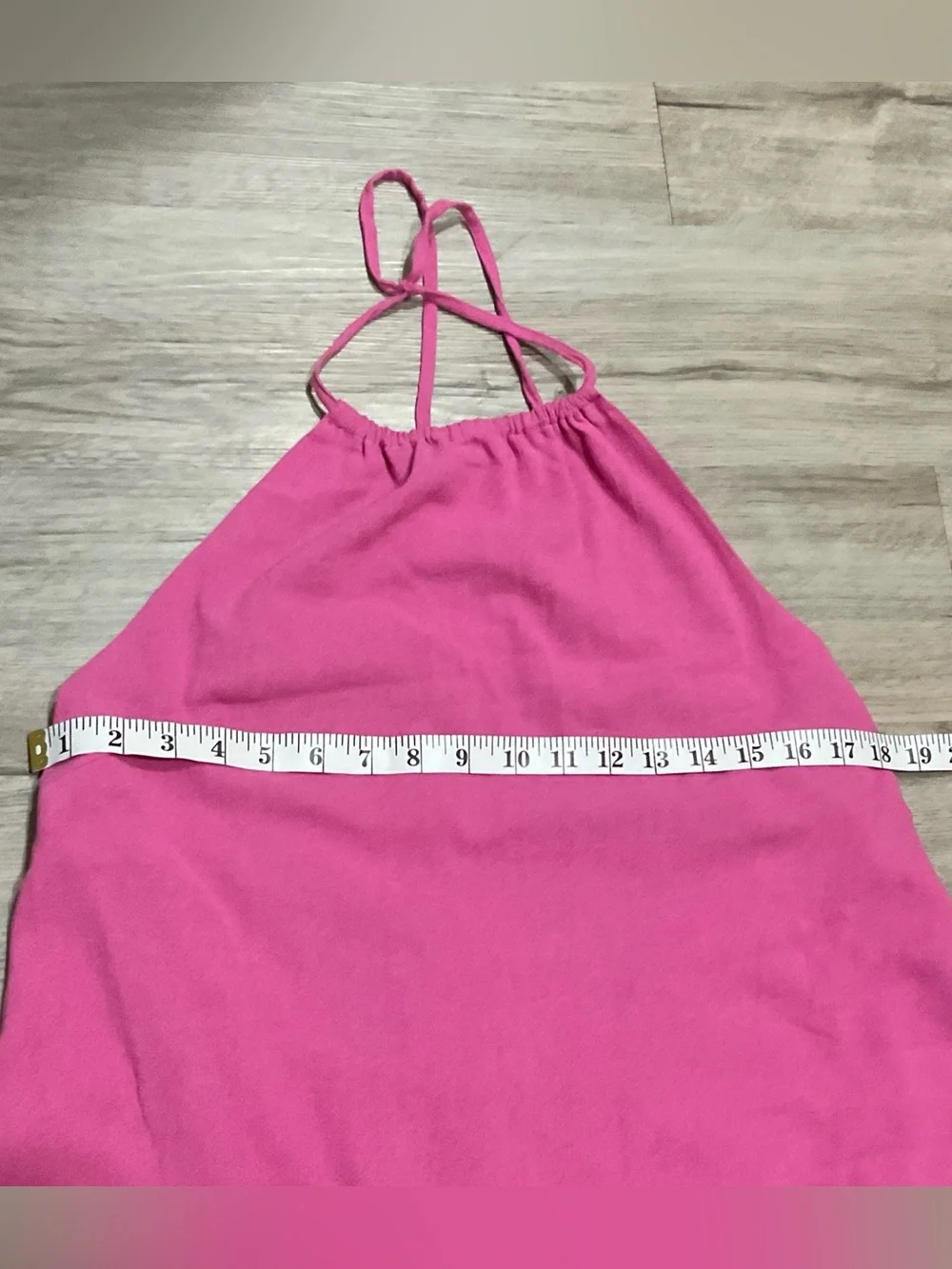 Free People Somewhere Sunny Open-Back Tiered Halter Midi Dress Size Medium NWT - Picture 13 of 14